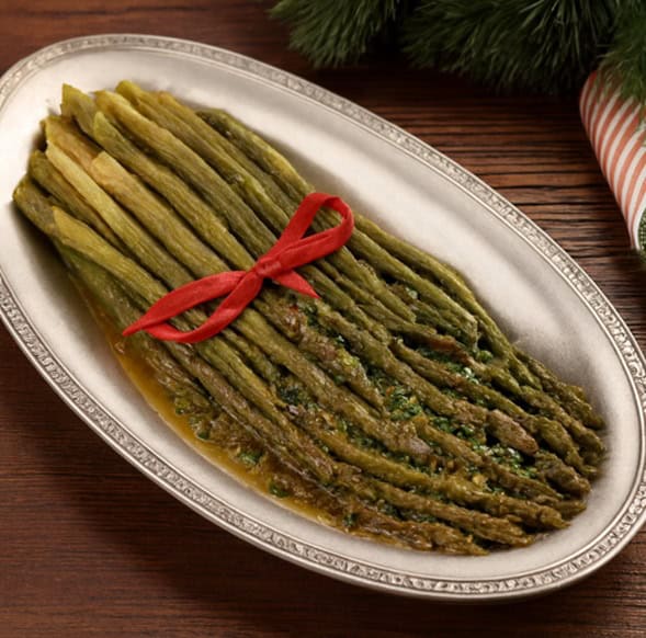 🥬Espárragos a la mantequilla de anchoas