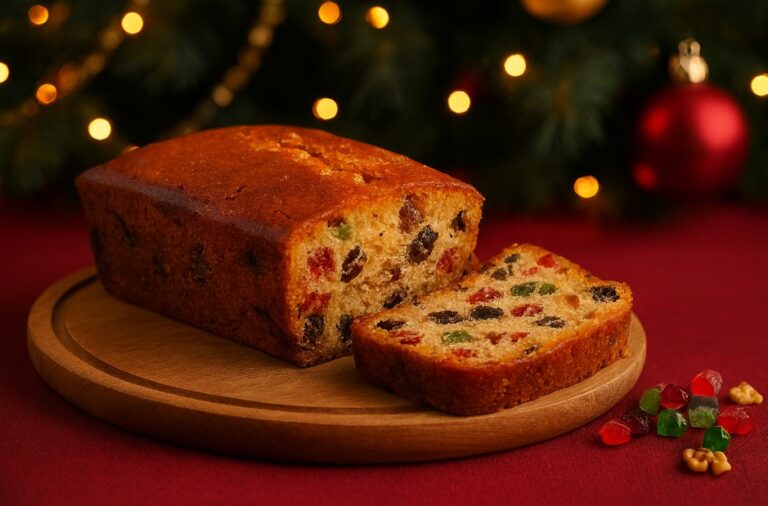 🌰 Pastel de frutas navideño