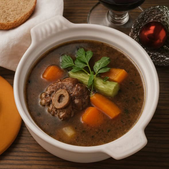 🐂Sopa de cola de res