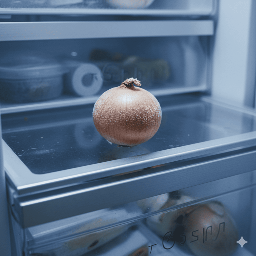 Cebolla en ambiente frío